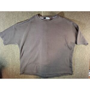 Kidoriman Oversized Short Sleeve T-Shirt  Minimalist Essential Brown 3XL